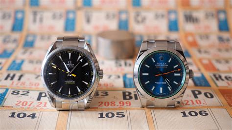 rolex milgauss gauss rating